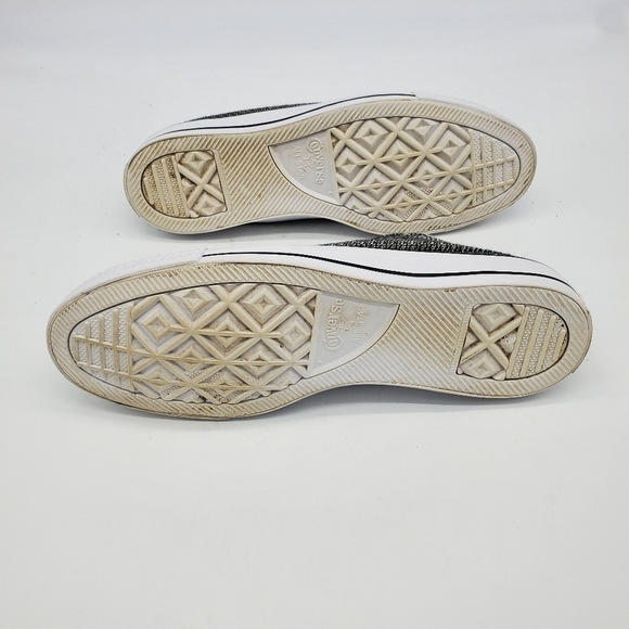 Converse Shoes Mens 11 Womens 13 All Star 149538C Sneakers Dobby Weave - Picture 6 of 14